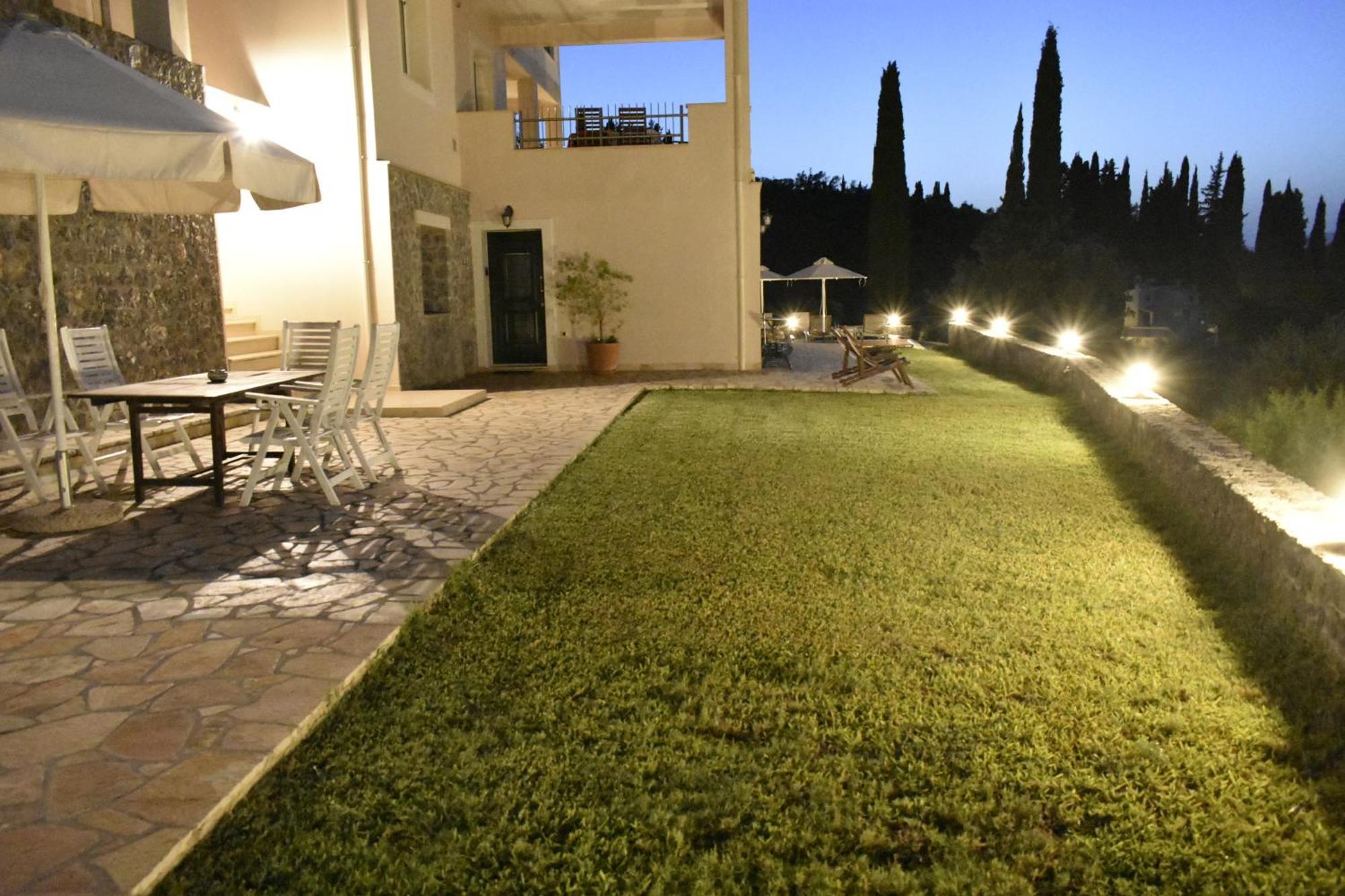 Вилла Corfu View Deluxe Перама Экстерьер фото
