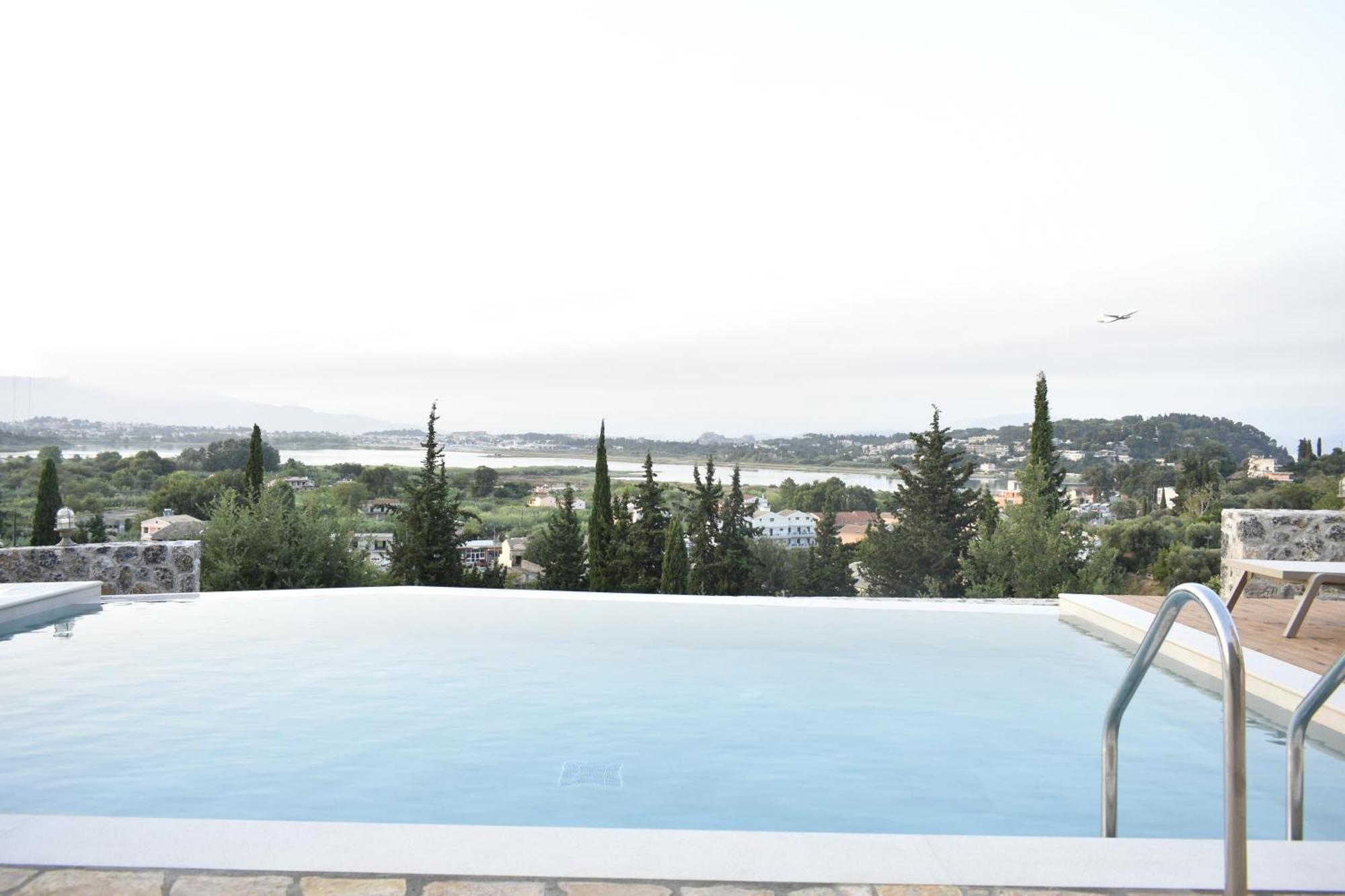 Вилла Corfu View Deluxe Перама Экстерьер фото
