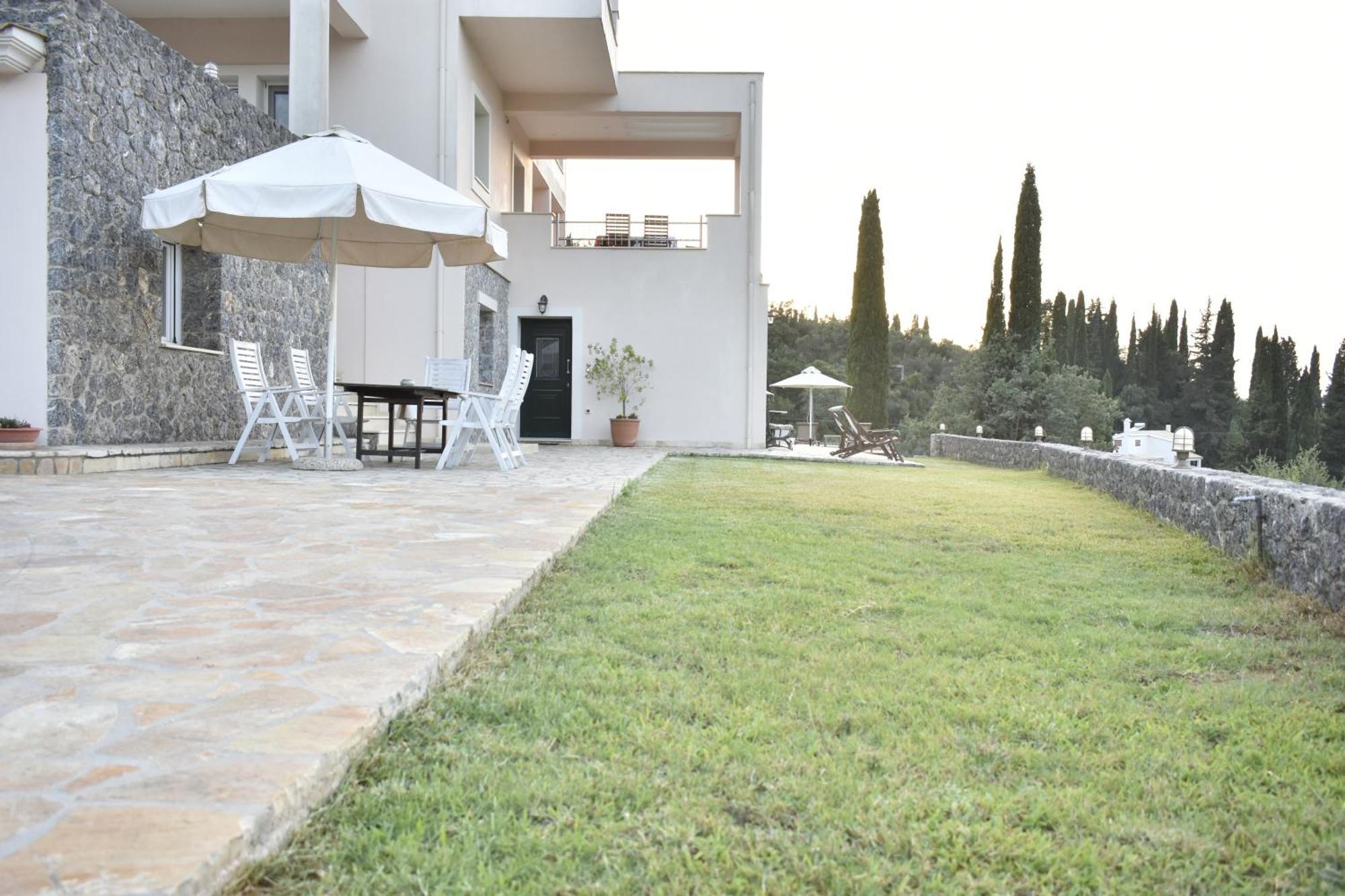 Вилла Corfu View Deluxe Перама Экстерьер фото
