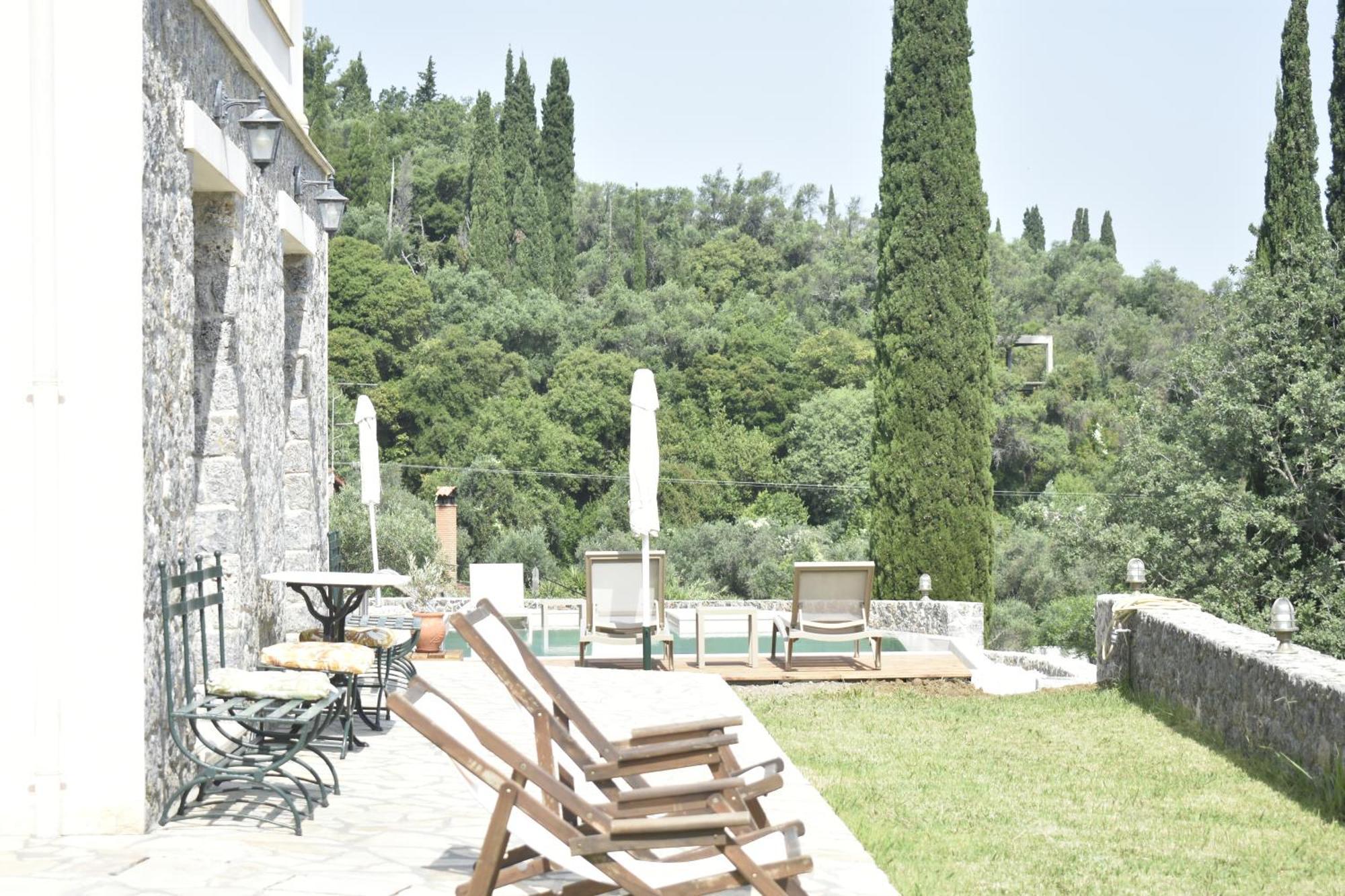 Вилла Corfu View Deluxe Перама Экстерьер фото