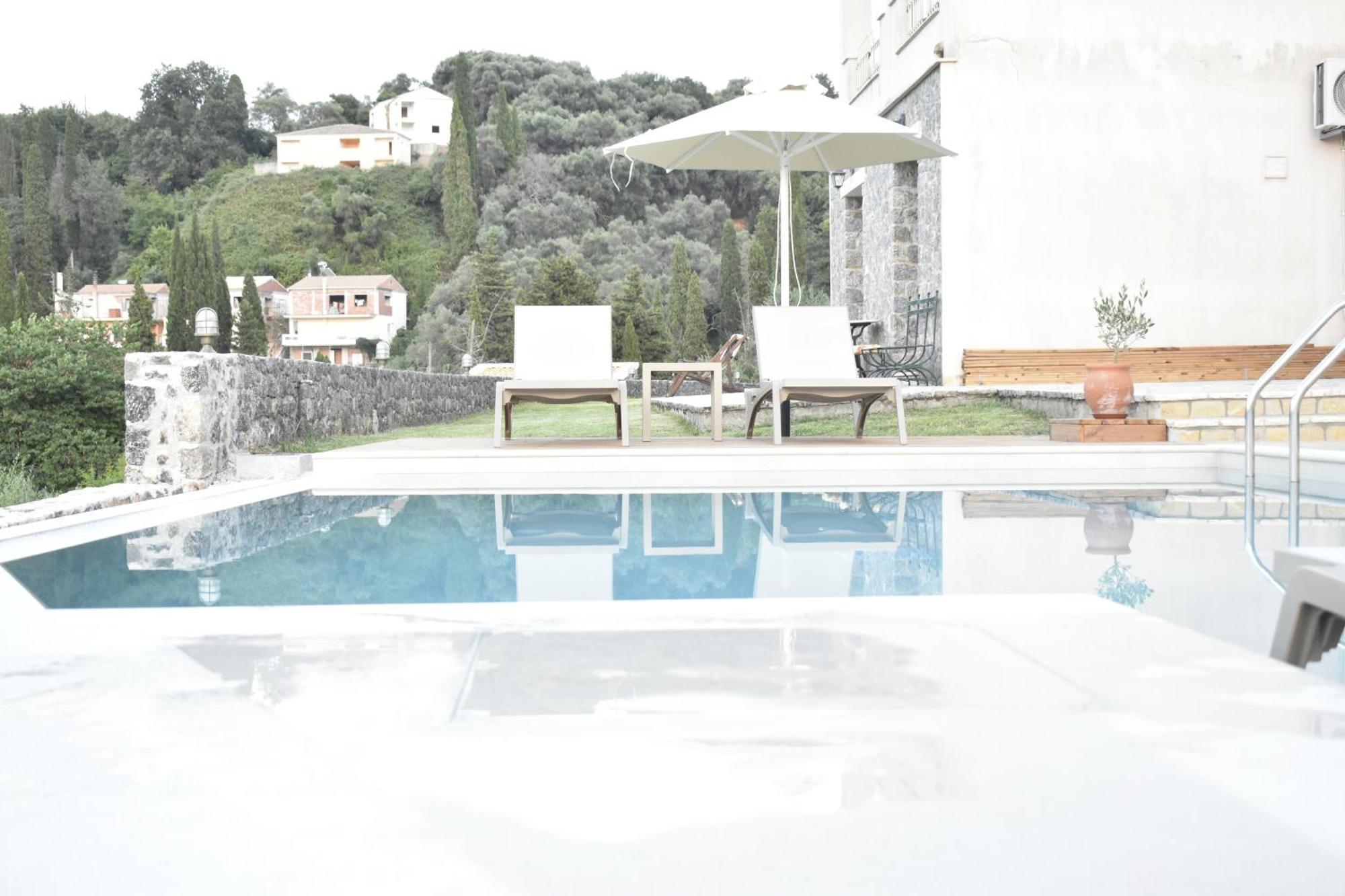 Вилла Corfu View Deluxe Перама Экстерьер фото
