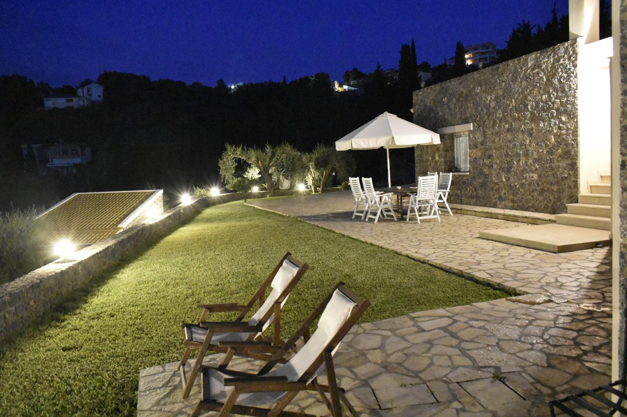 Вилла Corfu View Deluxe Перама Экстерьер фото